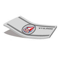 現金3,500円